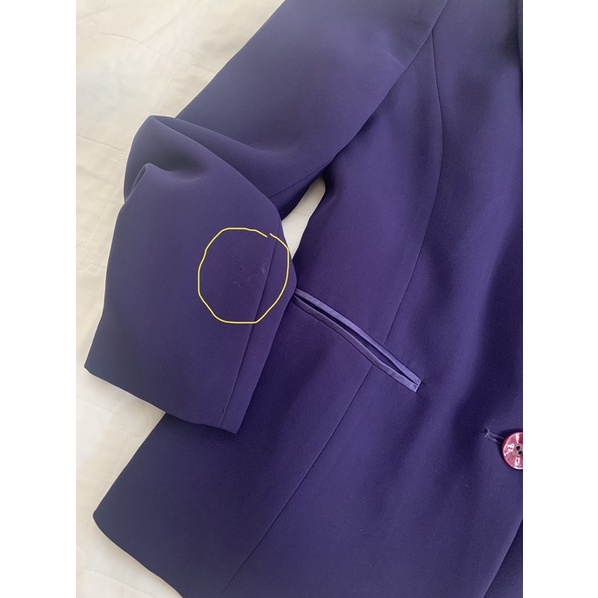 Áo khoác vest/blazer B507 chất dày dặn lỗi nhỏ xíu ảnh cuối lỗi áo 2hand Hàn si ảnh thật