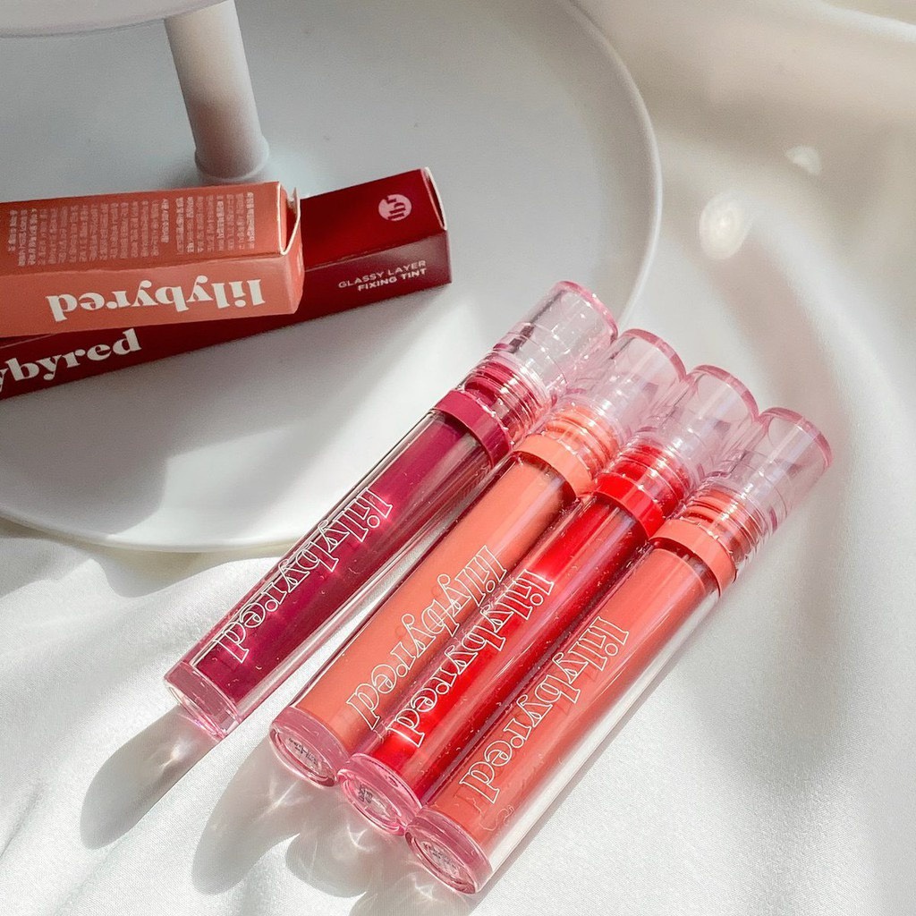Son Tint Lì, Dưỡng Ẩm Cho Đôi Môi Căng Mọng Lilybyred Glassy Layer Fixing Tint 3.8g