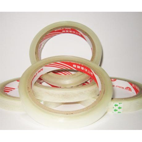 Băng keo trong 1,2cm. 2,0cm. 2,4cm-100y dùng dán quà dán tiền độ dính cao...!