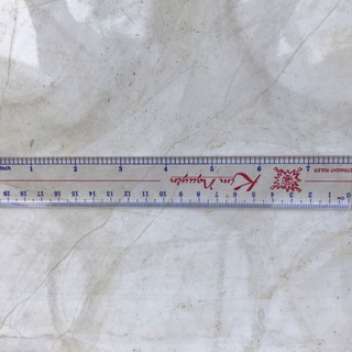 4 cây THƯỚC 20CM KIM NGUYÊN CỨNG[vpp giá sỉ]