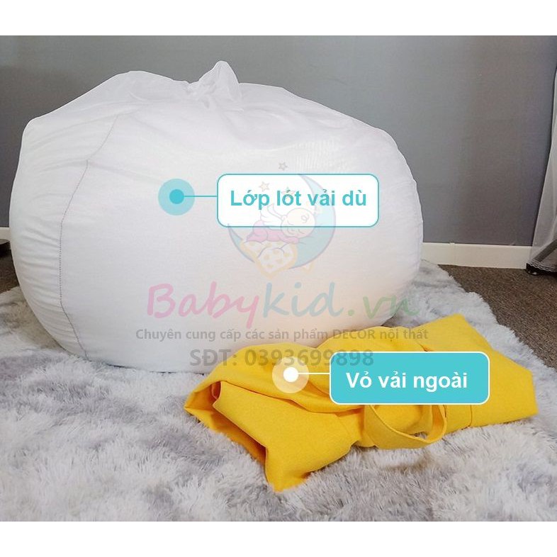 LÓT ĐỰNG XỐP GHẾ LƯỜI, VẢI DÙ, cực nhanh khô, dai, có khóa kéo / lót trong dùng đựng xốp/ ko phải vỏ ngoài