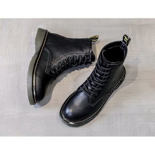 Giày Bốt Nữ Dr Marten Cổ Lửng Mã H80