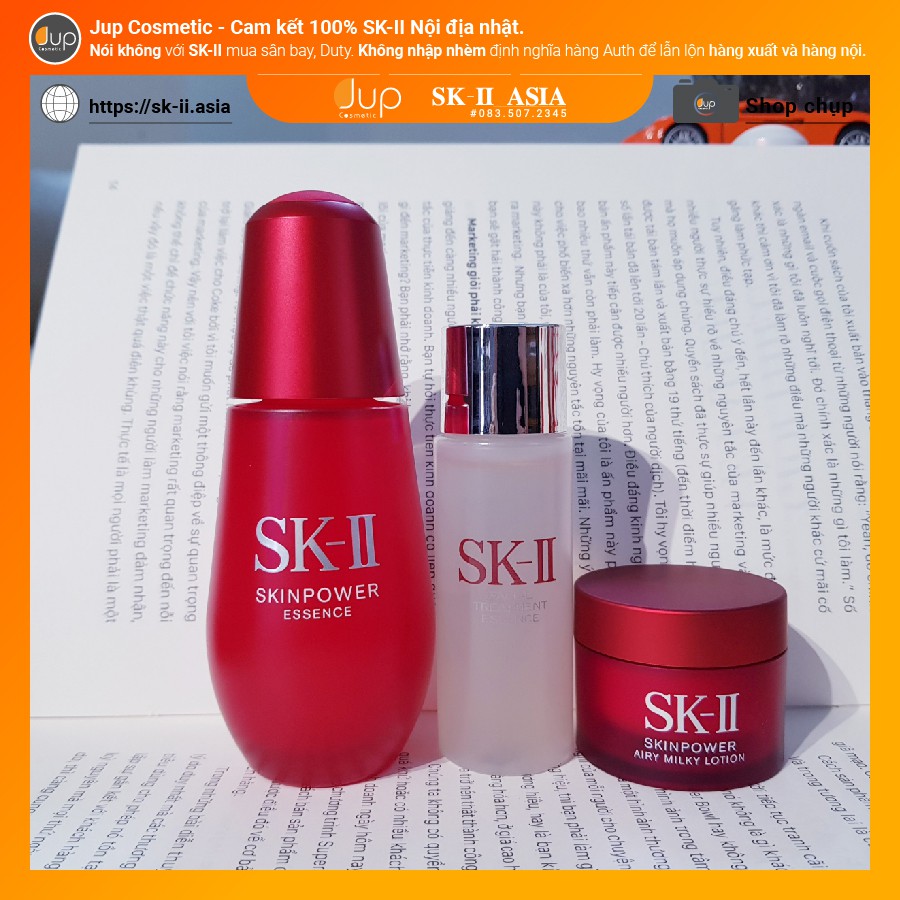 Set Serum chống lão hóa SK-II Skin Power 50ml