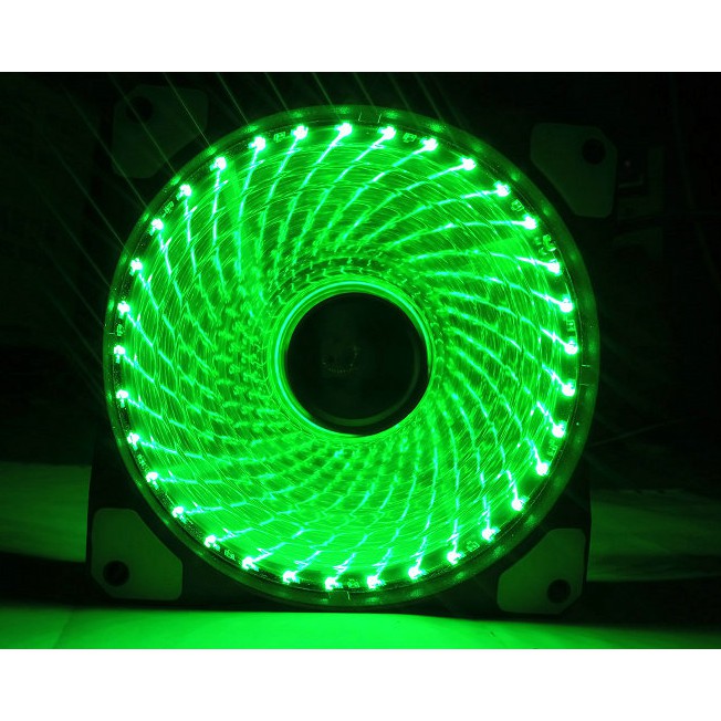 Fan Case 12cm Coolmoon 15-33 Led - Màu Tùy Chọn, CẮM TRỰC TIẾP KHÔNG QUA HUB