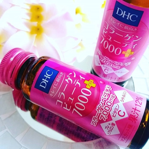 Combo 2 Hộp Nước Collagen DHC 7000Plus Beauty Nhật Bản 50ml