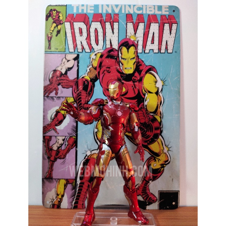 GIÁ HỦY DIỆT Mô Hình Người Sắt Iron Man Mark 43 SHF - S.H. Figuarts Full Box