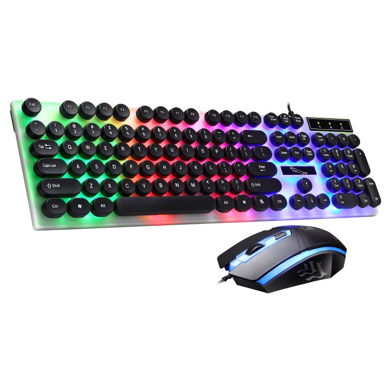 COMBO BÀN PHÍM VÀ CHUỘT GAME THỦ CỰC NHẠY G21 PHÍM TRÒN CÓ ĐÈN LED CỰC ĐẸP CHUỘT DI CHUYỂN CỰC CHUẨN XÁC SIÊU BỀN