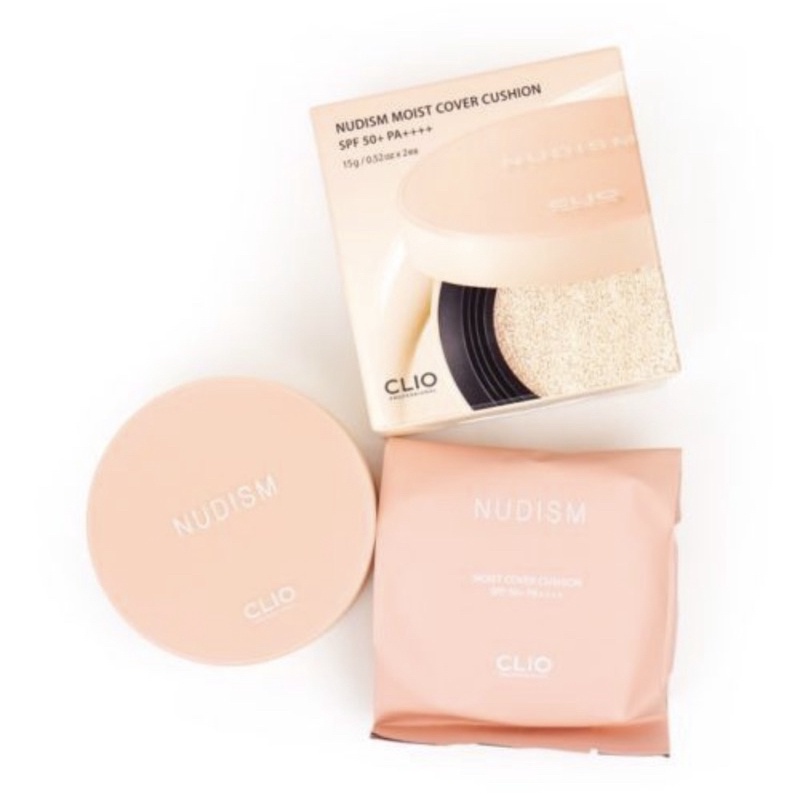 Set Phấn Nước Cliov Moist Cover Glow Cushion SPF50+ Pa+++