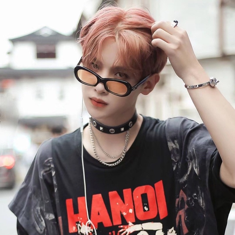 Kính mát gọng oval nhiều màu sắc thời trang