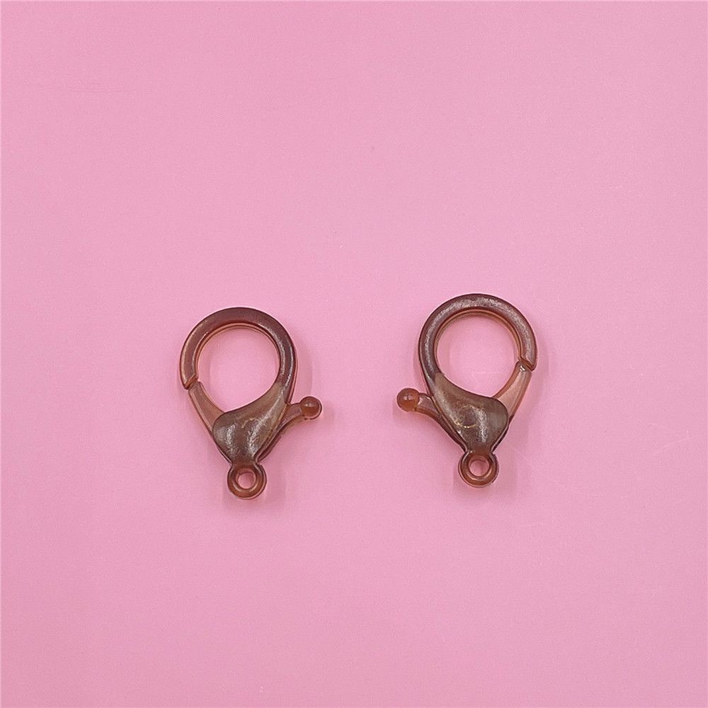 Set 10 Móc Khóa Tôm Hùm Trong Suốt Nhiều Màu Làm Trang Sức Thủ Công Diy