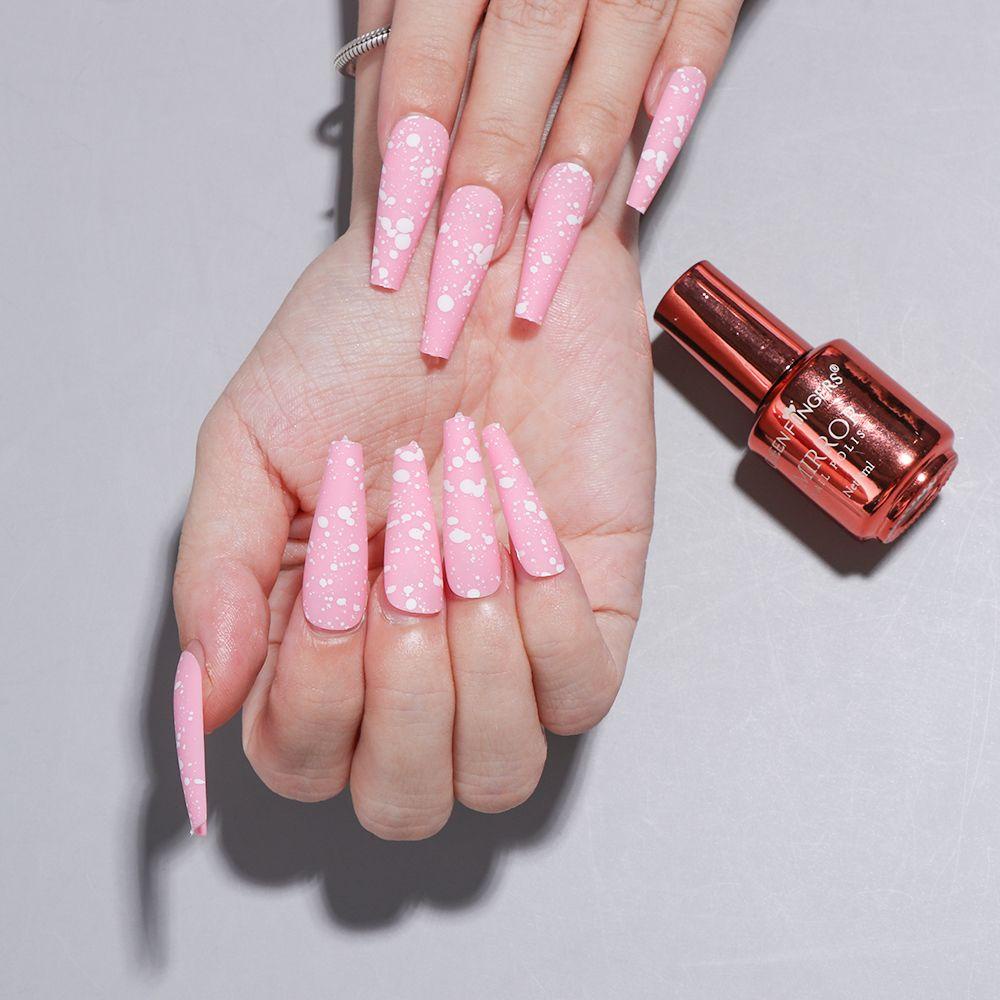 Bộ 24 Móng Tay Giả Múa Ba Lê Che Phủ Toàn Diện