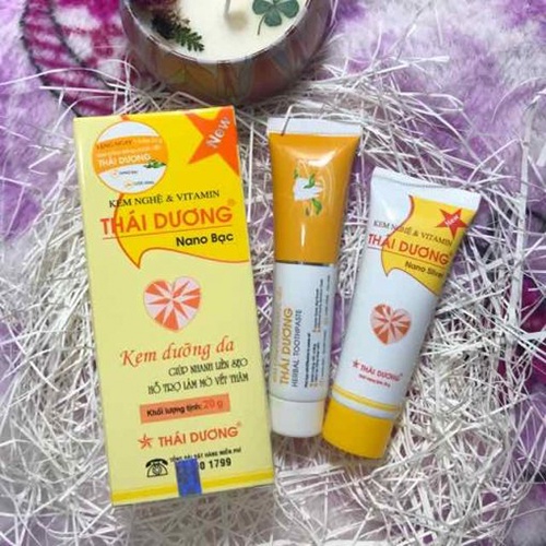 Kem nghệ dưỡng ẩm da Thái Dương khối lượng 20g tái tạo tế bào da mới, giảm thâm, mờ sẹo, hỗ trợ mờ nám