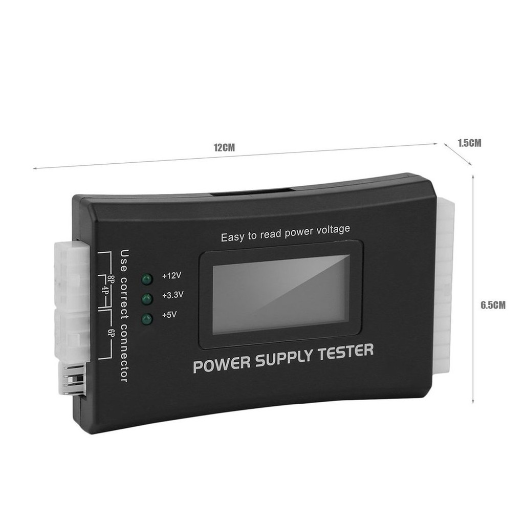 [ Hàng Hot ] Thiết bị kiểm tra nguồn điện màn hình LCD tiện dụng chất lượng cao