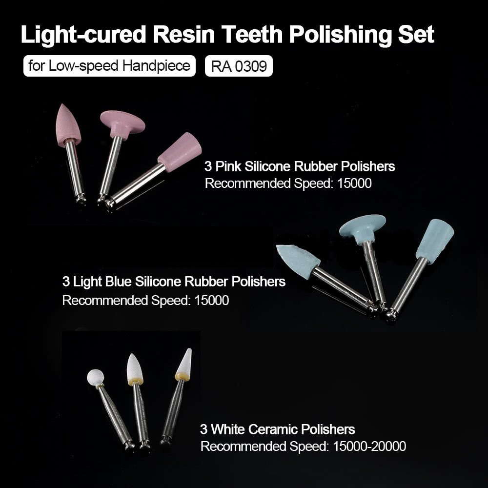 Set đầu đánh bóng móng tay Ra0309 kích thước nhỏ gọn chất lượng cao