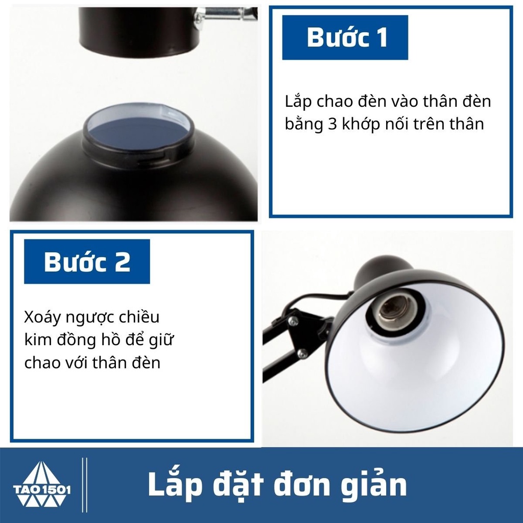 Đèn Kẹp Bàn Học, Đọc Sách, Làm Việc PIXAR. Kẹp Bàn Chắc Chắn. Bóng LED Chống Cận Bảo Vệ Mắt