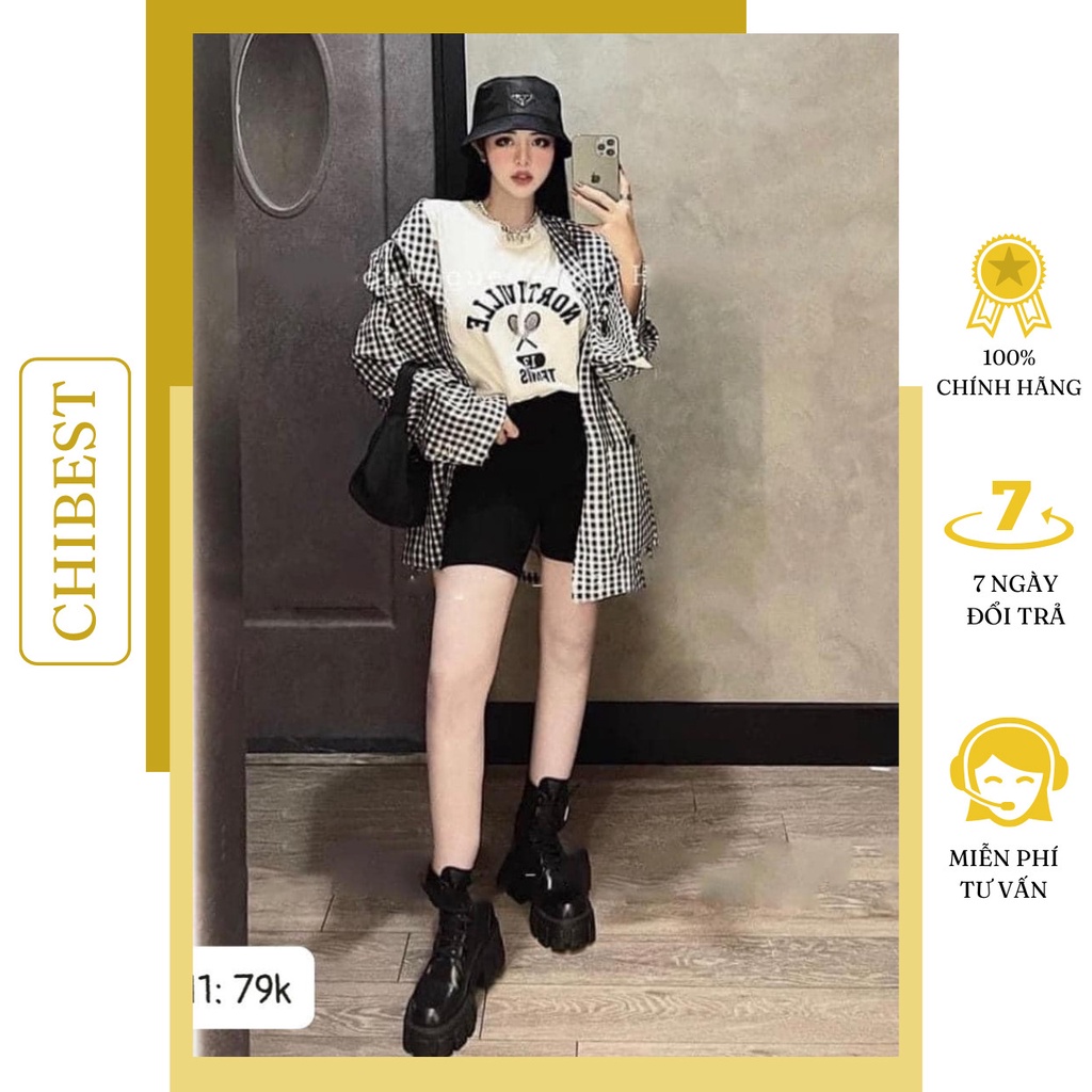 Quần legging quần legging nữ lửng ngố cạp cao đẹp ulzzang CHIBEST LQA111