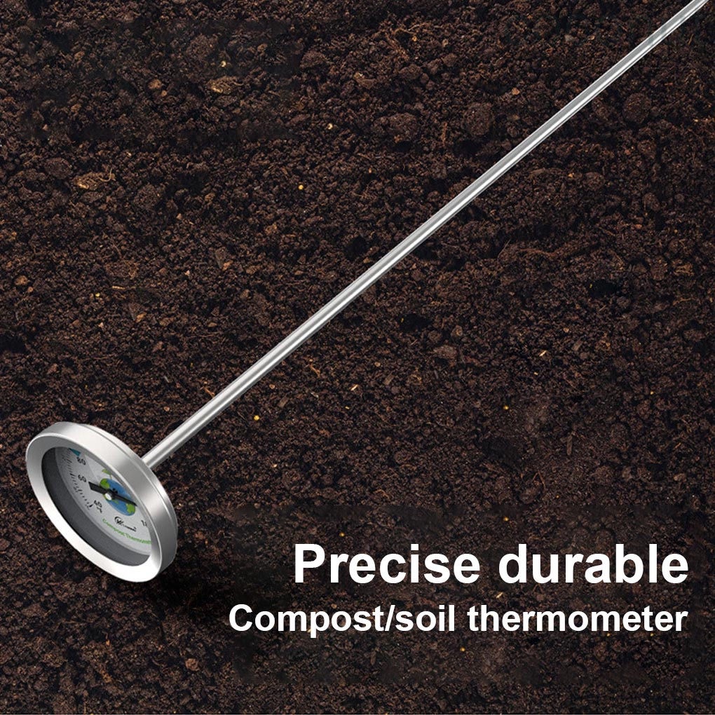 Nhiệt kế đo nhiệt độ đất bằng thép không gỉ