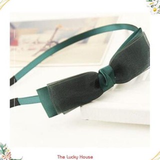 Bờm nơ cài tóc handmade chất liệu voan mỏng BN52