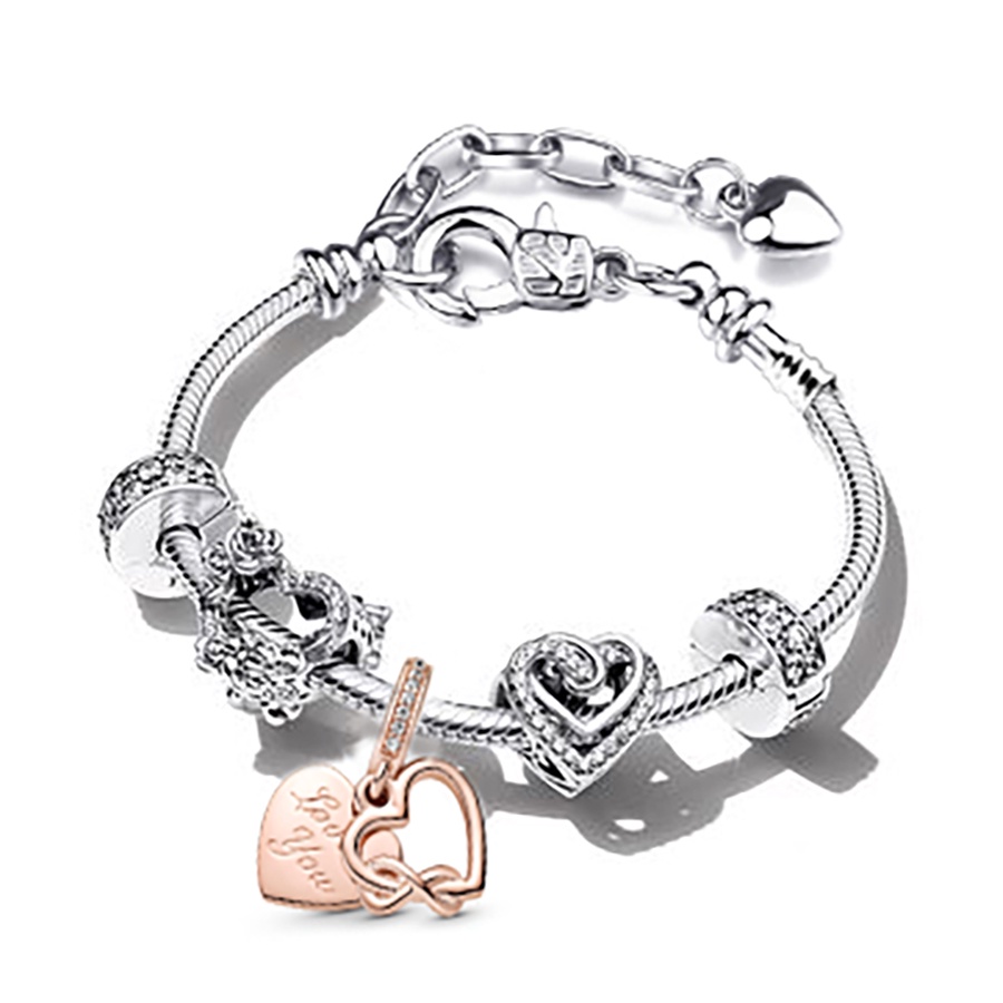 Vòng Đeo Tay Hạt Pha Lê Màu Sắc Xanh Dương Lấp Lánh Phong Cách Trung Hoa Dành Cho Nữ