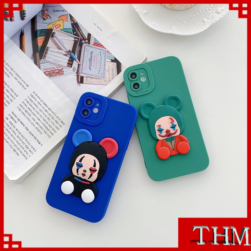 Ốp Điện Thoại Hình Búp Bê Hề Cho iphone 6/6plus/6s/6splus/7/7plus/8/8plus/x/xs/xr/xsmax/11/12/13/pro/max/plus/promax/-051