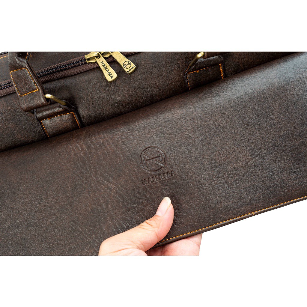 Cặp Da Laptop 15.6 Inch HANAMA Dala 1s - 3 Lớp Chống Sốc Chống Nước - 100% CHÍNH HÃNG - Bảo Hành Đổi Mới 18 Tháng | BigBuy360 - bigbuy360.vn
