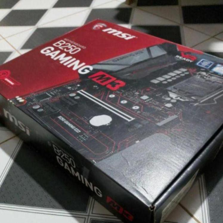 Mainboard MSI B250 GAMING M3 kèm chặn, main sk 1151