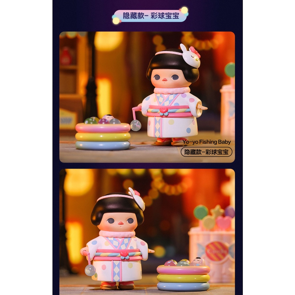 Mô Hình Búp Bê Pop Mart Lễ Hội Trẻ Em Dễ Thương