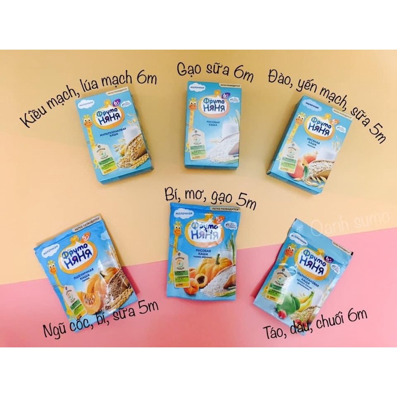 Bột ăn dặm Fructo 200g