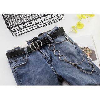 Thắt lưng Ulzzang kèm chain mới nhất