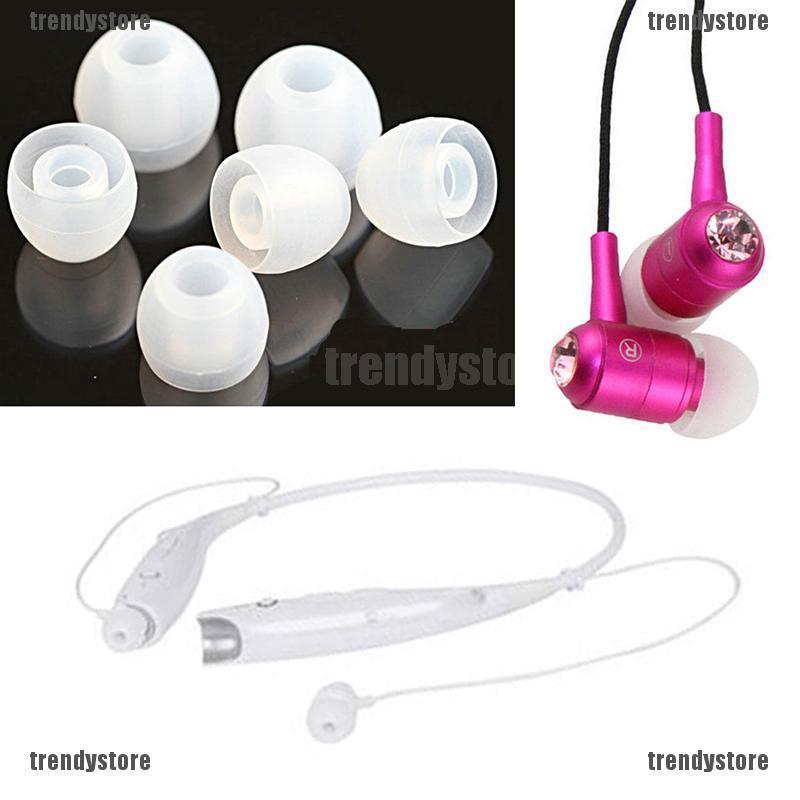 THIET Bộ 50 Cặp Nút Silicon Nhỏ Bọc Tai Nghe
