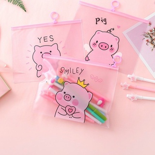 Túi zip đa năng đựng đồ dùng học tập cute