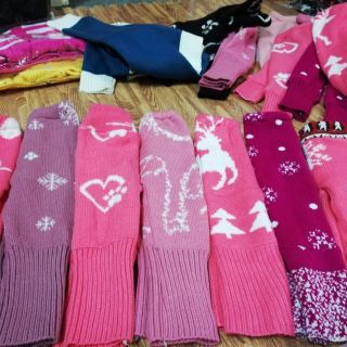 Combo quần len áo len cho bé cho mẹ