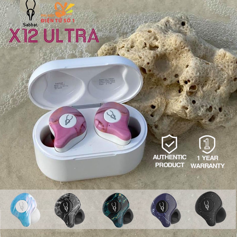 Tai nghe bluetooth Sabbat X12 Ultra /X12pro [ BH 12 tháng ] nguyên seris hãng