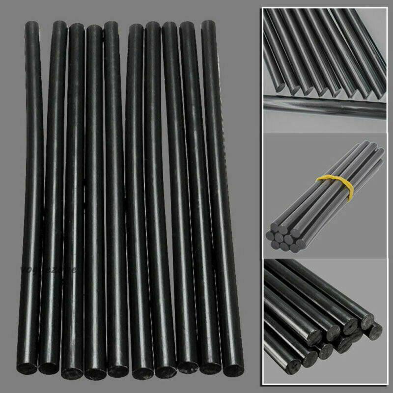 Set 10 Cây Keo Nến Màu Đen