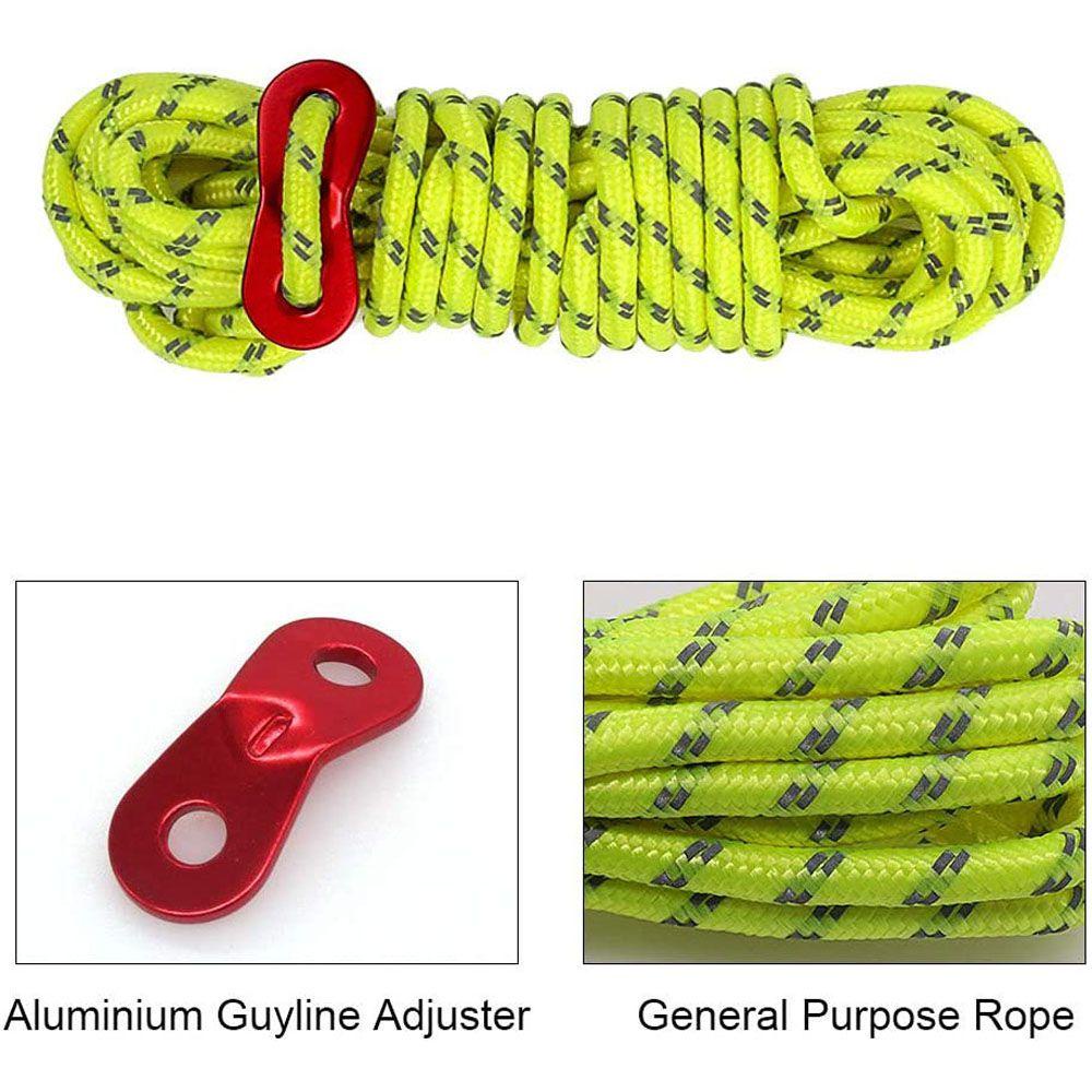 Móc Khóa Dây Lều Cắm Trại Phản Quang 4mm