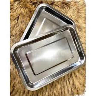 Khay inox cao cấp Khay đựng đồ nghề INOX loại dày sâu nhiều kích cỡ sâu 2cm/ 4.8 cm/ 7cm