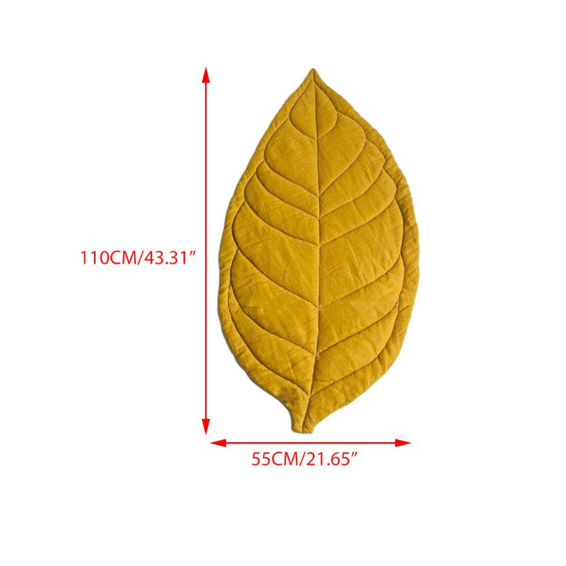 Thảm Trải Sàn Họa Tiết Lá Cây Độc Đáo Trang Trí Nhà Cửa