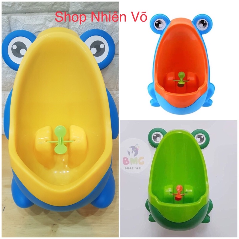 Bô tiểu đứng gắn tường hình ếch cho bé trai