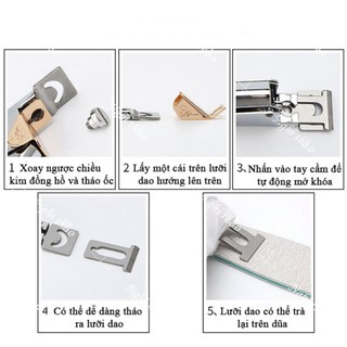 Kìm cắt móng giả inox E28