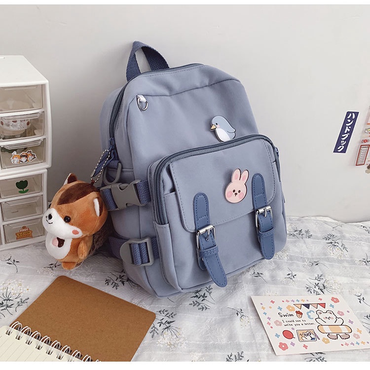 Ba lô đi học mini Chuwanglin đa năng dễ thương cho bé gái