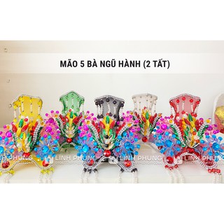 Mão 5 bà Ngũ Hành - tượng cao 20cm (Ni 16cm) - BNS