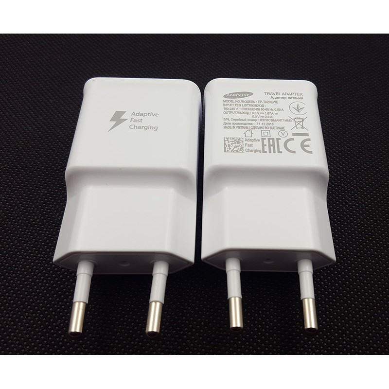 Củ sạc nhanh Samsung chính hãng + tặng kèm cáp sạc micro USB