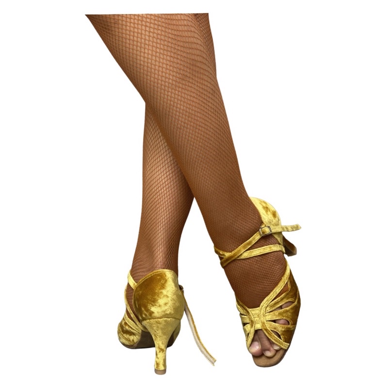 GIÀY KHIÊU VŨ BƠ GIÀY KHIÊU VŨ LATIN NHUNG ÊM, VŨNG CHẮC bảo hành trọn đời XK010N