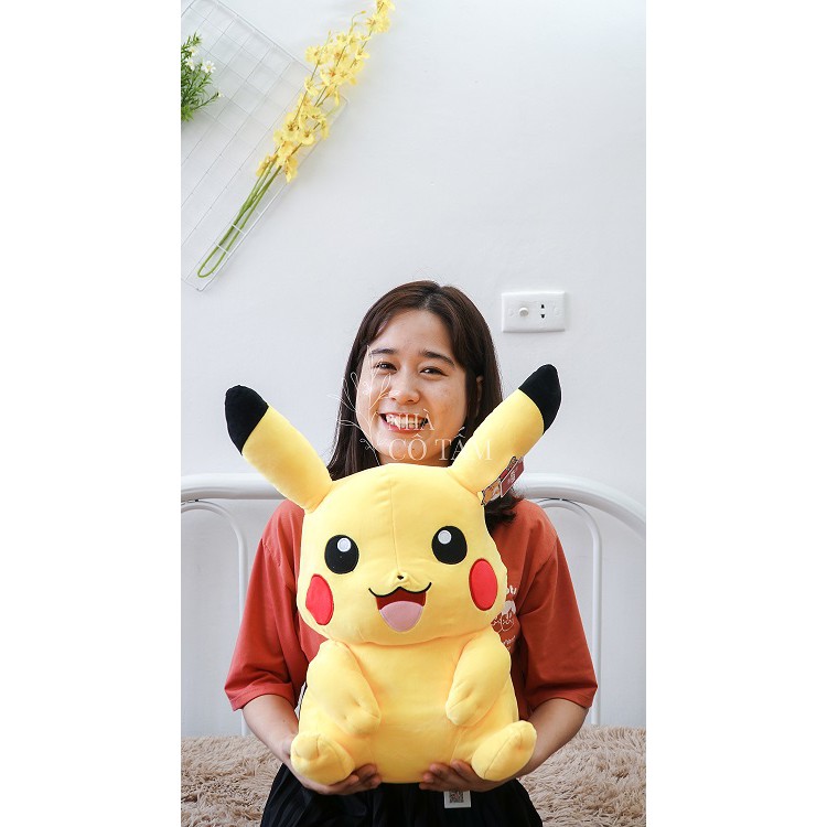 Thú Nhồi Bông Pikachu Siêu Độc Lạ Dê Thương - Siêu Mềm Mại Đáng Yêu