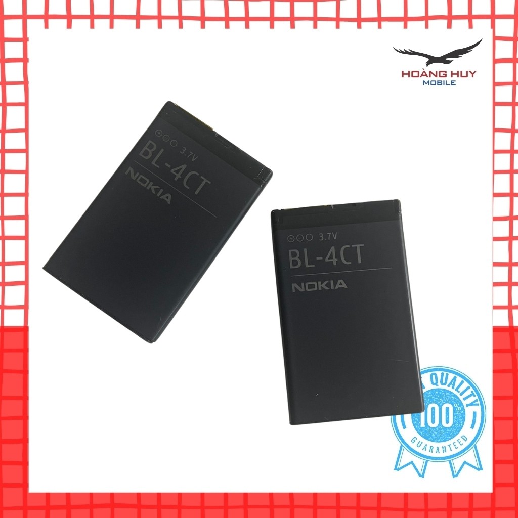Pin Nokia BL-4CT Dung Lượng 860mAh BL-4CT Dùng Cho Máy 5310 / 7210s / 6700s / 7230 / 5630 Bảo Hành 6 Tháng 1 Đổi 1
