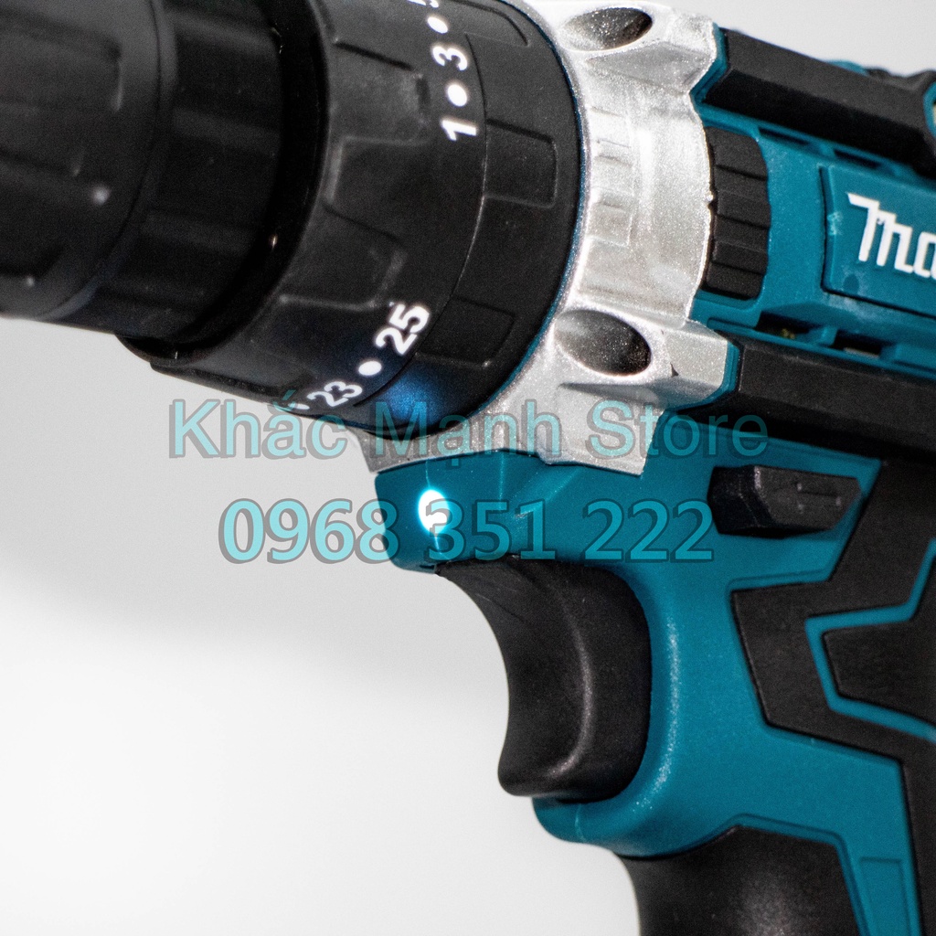 Máy Khoan Pin MAKITA 72V Kẹp Vít, Hộp 24 Chi Tiết