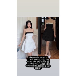 ĐẦM 2 DÂY VIỀN XOÈ