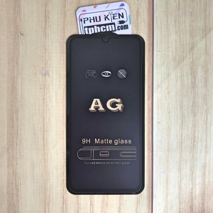 Dán cường lực Nhám Full màn hình Samsung M30 - M30s - M21