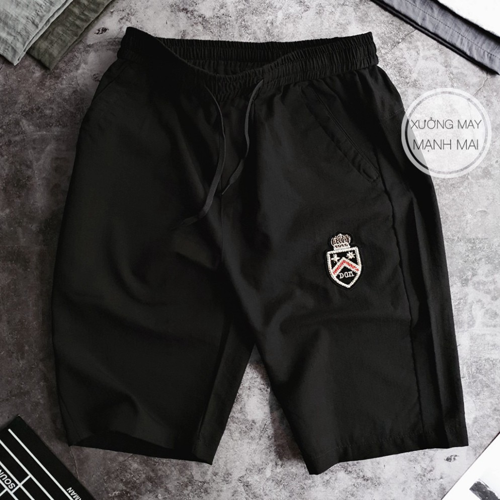 Quần cộc ngố thể thao nam logo thêu cao cấp thời trang phong cách trẻ trung năng động T14 HOT 2021 | BigBuy360 - bigbuy360.vn