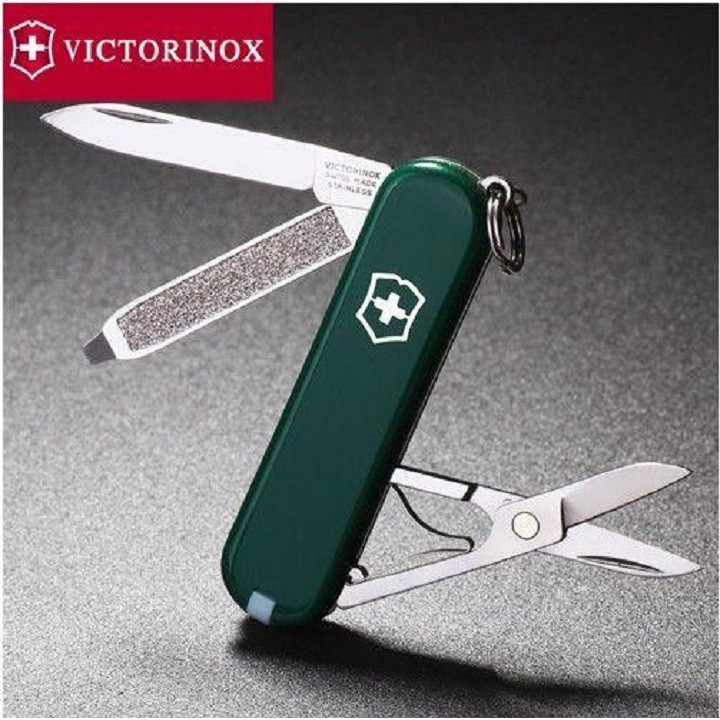 Dụng Cụ Xếp Đa Năng VICTORINOX Classic SD Green 0.6223.4